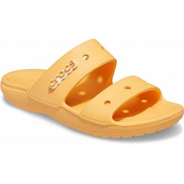 Crocs Classic Sandal Papucs Férfi Narancssárga | HU 1293LISH